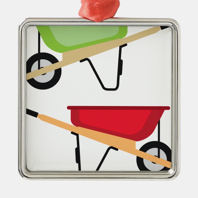 Radkarren Ornament Aus Metall (Vorne)