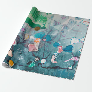 RADLabs Kunst-Labrador-Verpackungs-Papier B 2015 Geschenkpapier