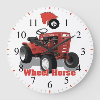 Radpferd C 100 Vintag Antique Garden Traktor Große Wanduhr