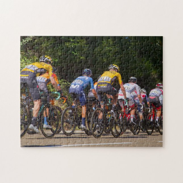 Radrennen Jigsaw Puzzle (Horizontal)