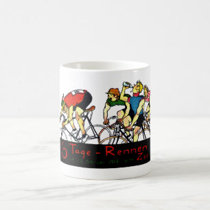 Radrennen-Plakat 1914 Kaffeetasse