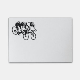 Radrennen Post-it Klebezettel