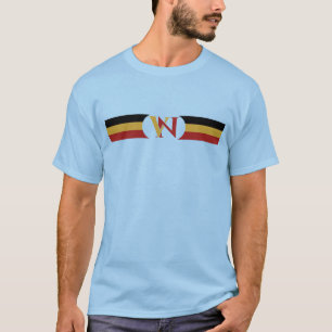 Radsport Belgien – Inspirierter Nationaltrikot – T-Shirt