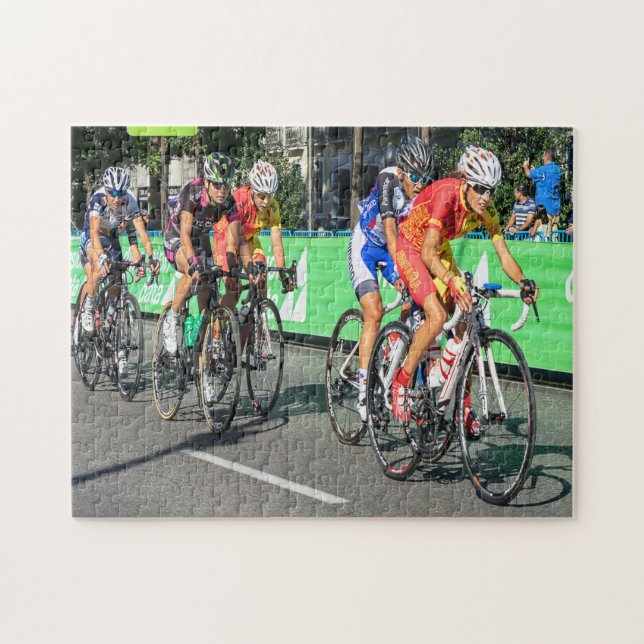 Radtour de France Race Jigsaw Puzzle (Horizontal)