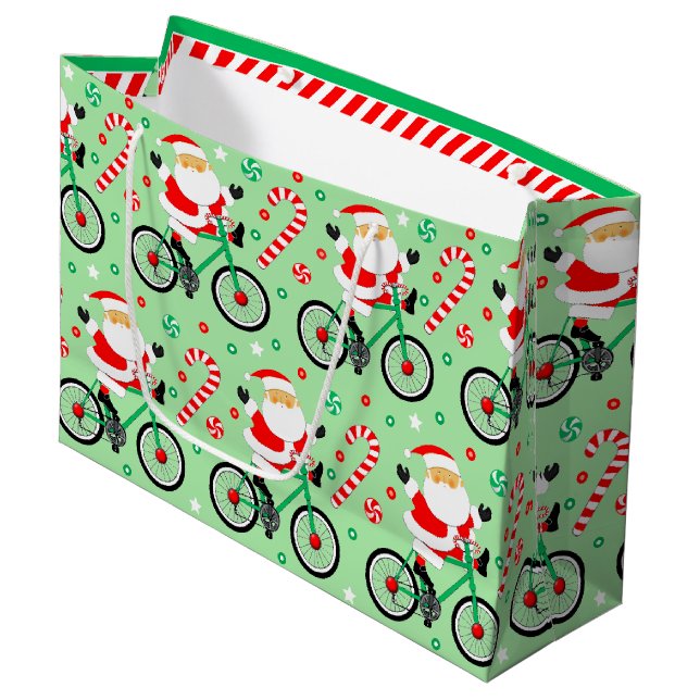 Radurlaub Große Geschenktüte (Vorderseite Schrägansicht)