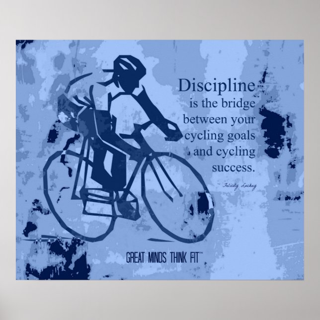 Radziele und Fahrradweltmeisterposter Poster (Vorne)