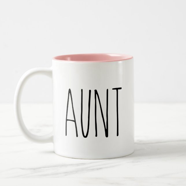 RAE DUNN Inspiriert Tante Kaffee Tasse (Links)