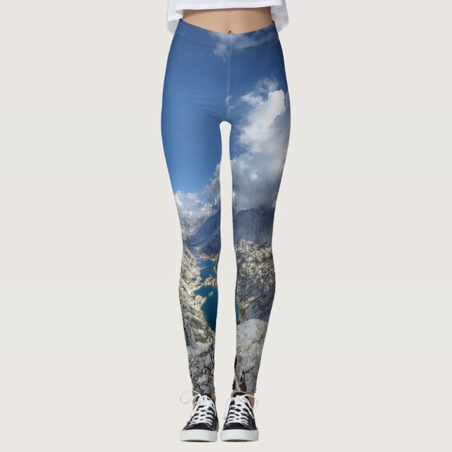 Rae Lakes from Painted Lady - John Muir Trail Leggings (Vorderseite)