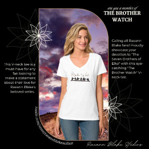 Raeann Blakes "The Brother Watch" V-Ausschnitt T-S T-Shirt