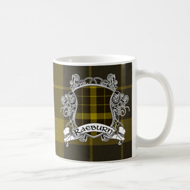 Raeburn Tartan-Schild Kaffeetasse (Rechts)