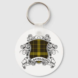 Raeburn Tartan Shield Schlüsselanhänger