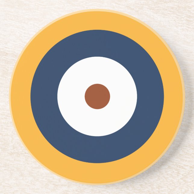 RAF Typ A.1 Roundel. Getränkeuntersetzer (Vorne)