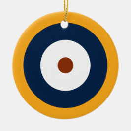 RAF Typ A.1 Roundel Keramik Ornament