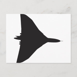 RAF Vulkan Bomber Postkarte