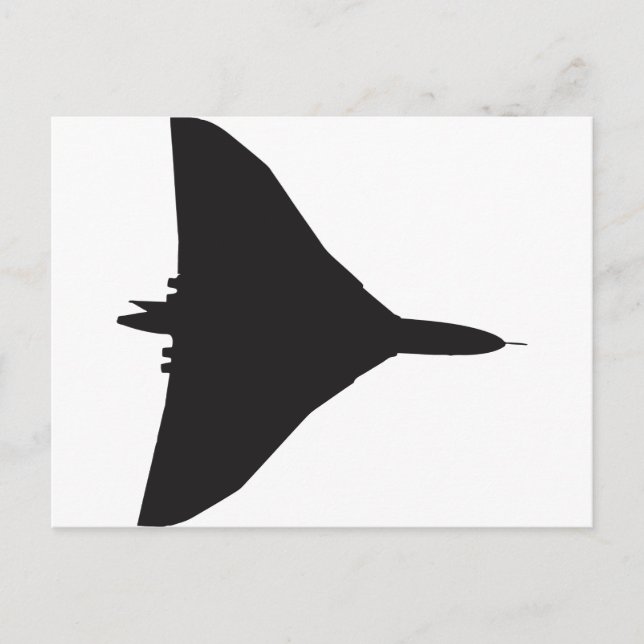 RAF Vulkan Bomber Postkarte (Vorderseite)