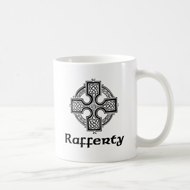Rafferty keltisches Kreuz Kaffeetasse (Rechts)