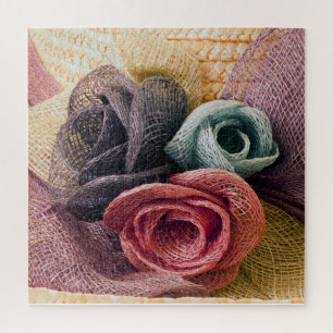 Raffia-Rose
