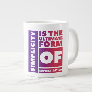 Raffinesse. - Jumbo-Tasse