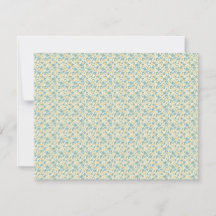 Raffinierte 1940er Jahre Staubteal und Senfblumen