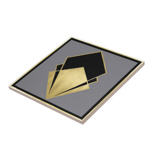 Raffinierte Art Déco Keramik Tile Fliese