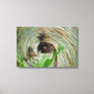 Raffinierte Bienendekoration Leinwanddruck