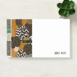 Raffinierte luxuriöse afrikanische asiatische kari post-it klebezettel