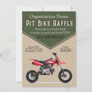 Raffle Card Einladung
