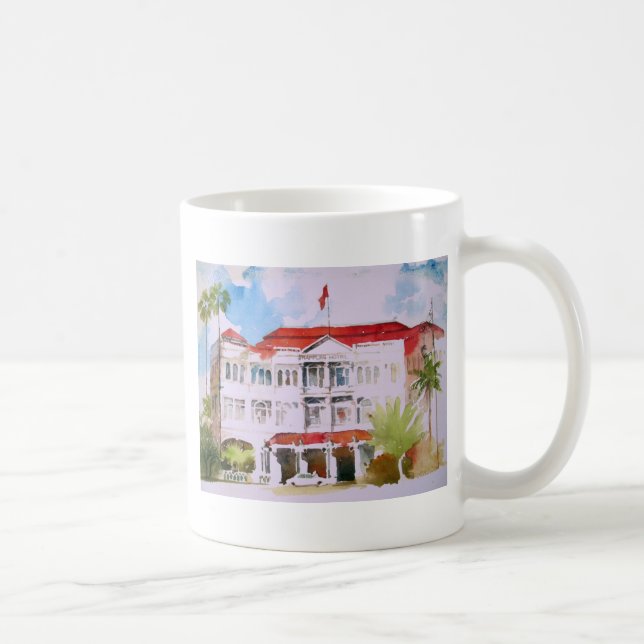 Raffles Hotel, Singapur Kaffeetasse (Rechts)