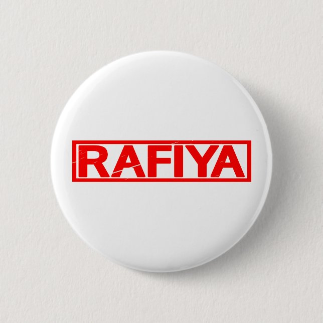 Rafiya Briefmarke Button (Vorderseite)