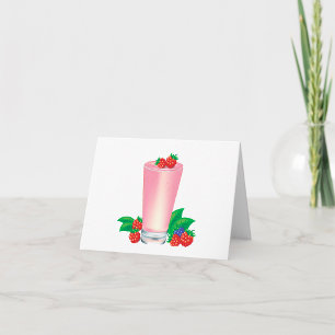 Rafraîchir Berry Smoothie Boisson Rose