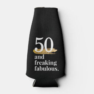 Rafraichisseur De Bouteilles 50 et Fabulous Funny Birthday Beer
