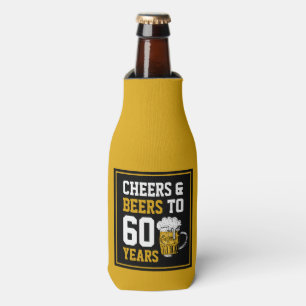 Rafraichisseur De Bouteilles 60e anniversaire Cheers & Bières à 60 ans