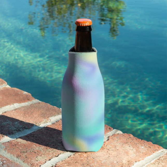 Rafraichisseur De Bouteilles Abstract Pretty Pastel Swirls Pattern (Piscine in situ)