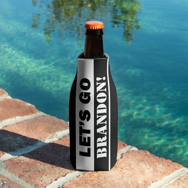 Rafraichisseur De Bouteilles Allons voir Brandon Black White (Piscine in situ)