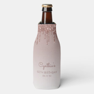 Rafraichisseur De Bouteilles Anniversaire 60 ans personnalisé avec effet de gou