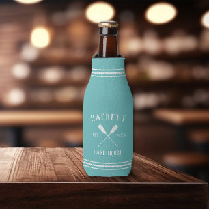 Rafraichisseur De Bouteilles Aqua Rustic Oars Personnalisé Lake House