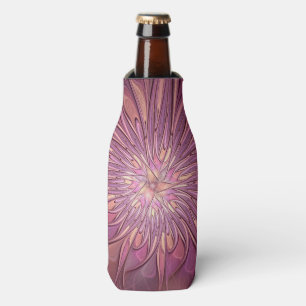 Rafraichisseur De Bouteilles Art floral fractal moderne abstrait couleurs de ba