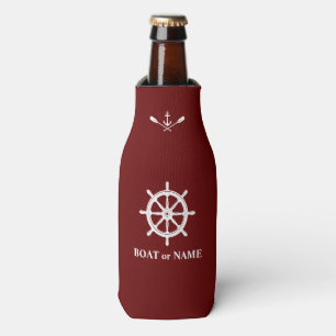 Rafraichisseur De Bouteilles Bateau nautique Roue Ancre Voitures Nom du bateau 