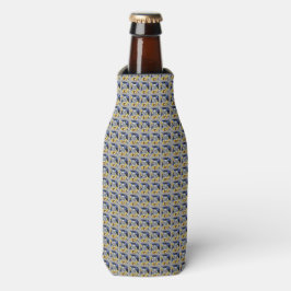Rafraichisseur De Bouteilles Bleu Jaune Fin