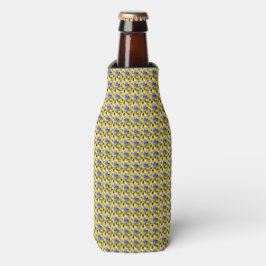 Rafraichisseur De Bouteilles Bleu Jaune Illustration Formes fantaisistes