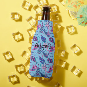 Rafraichisseur De Bouteilles Blue Paisley
