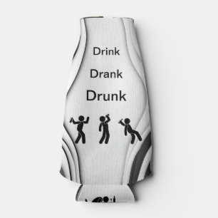 Rafraichisseur De Bouteilles « Boit, But, Bu » Isolant de Bouteille Koozie