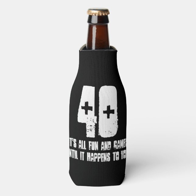 Rafraichisseur De Bouteilles Bouteille 40e anniversaire (Bottle Devant)