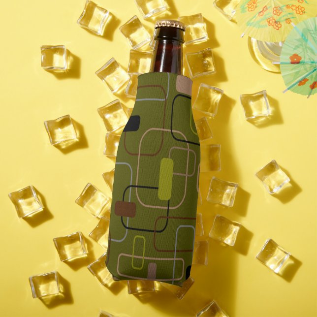 Rafraichisseur De Bouteilles Camouflage moderne du milieu du siècle (Été in situ)