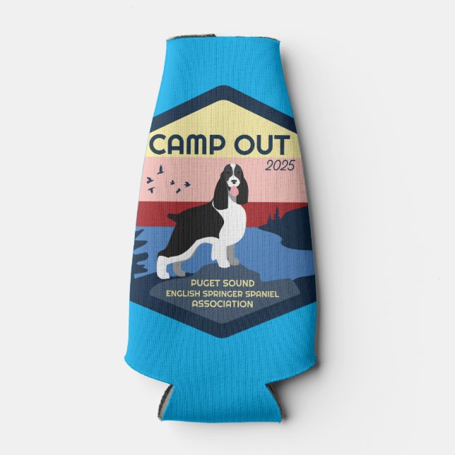 Rafraichisseur De Bouteilles Camp Out 2025 Springer Drink Coozie (Devant)