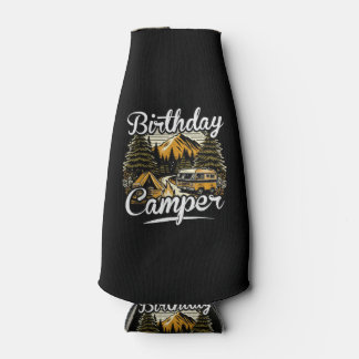 Rafraichisseur De Bouteilles Camping de campeur d'anniversaire