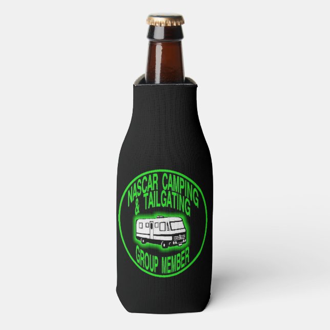 Rafraichisseur De Bouteilles Camping Nascar Et Bouteille D'Assimilage (Bottle Devant)