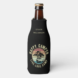 Rafraichisseur De Bouteilles Camping Personnalisé - Live. Amour. Camp extérieur