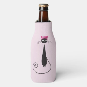 Rafraichisseur De Bouteilles Chat Kitty Casquette rose