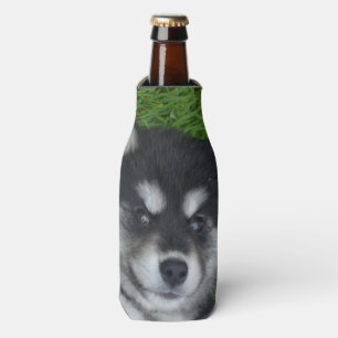 Rafraichisseur De Bouteilles Chiot de malamut très mignon en Alaska